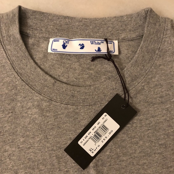 Off-White - Virgil Abloh XL Oversized Degrade Arrow T-Shirt Fall/Winer 2021 - Picture 2 of 7